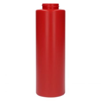 500 ml fles Sauce round MIX LDPE-HDPE rood 38.400
