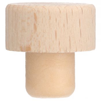 Wooden Topped PE Cork 16,2mm