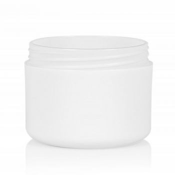 100 ml pot Frosted Soft PP wit dubbelwand