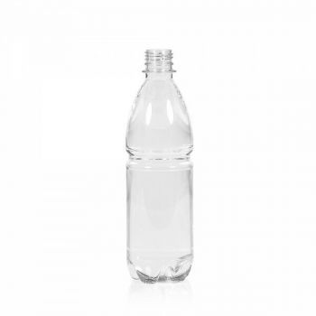 500 ml fles Water PET transparant 28PCO