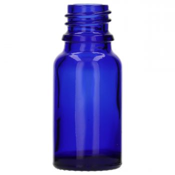 10 ml Dropper glass blue DIN18, 26g