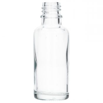 30 ml Dropper glass clear DIN18, 43g