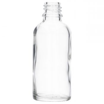 50 ml Dropper glass clear DIN18, 55g