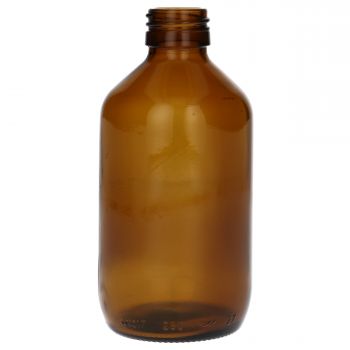250 ml Pharma glass brown PP28, 160g
