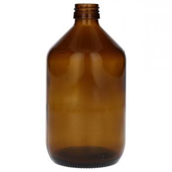500 ml Pharma glass brown PP28, 266g
