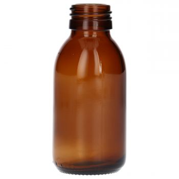 100 ml Sirop glass brown PP28, 72g