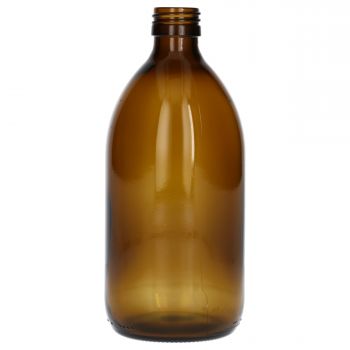 500 ml Sirop glass brown PP28, 240g