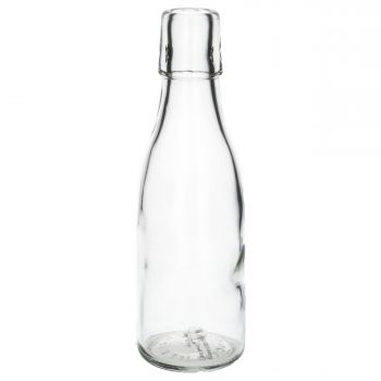 200 ml Bevarage glass clear Swing-Top, 225g