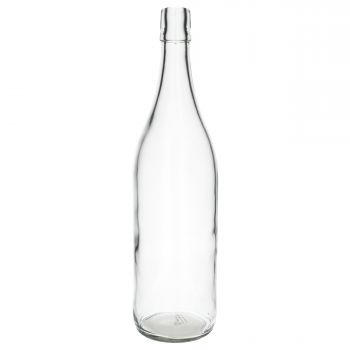 1000 ml Bevarage glass clear Swing-Top, 650g