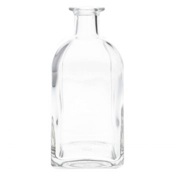 500 ml Apotheker Carre glass clear 18Cork, 500g