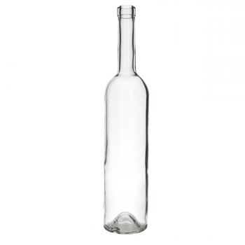 750 ml Bordeauxfutura glass clear 18Cork, 540g