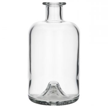 500 ml Apotheker glass clear 18Cork, 500g