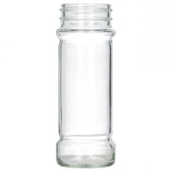 100 ml Spice jar round glass clear special, 120g