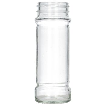 Spice jar glass clear