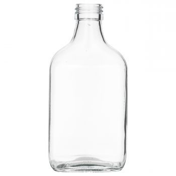 200 ml Taschenflasche glass clear PP28, 230g