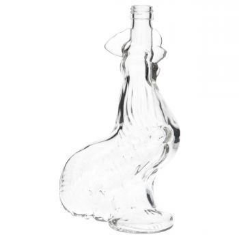 350 ml Rooster glass clear PP28, 600g