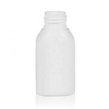 50 ml fles Basic Oval HDPE wit 24.410