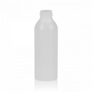 125 ml fles Basic Round HDPE naturel 24.410