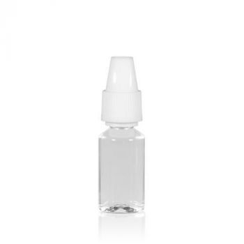 10 ml fles E-Liquid Round PET transparant