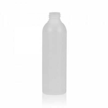 200 ml fles Basic Round HDPE naturel 24.410