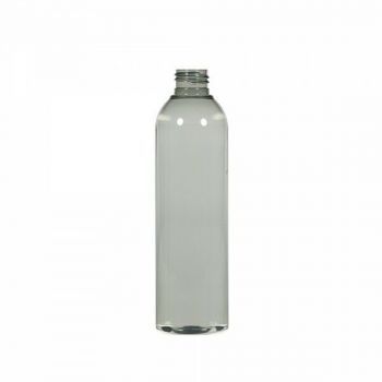250 ml fles Basic Round 100% gerecycled PET MOPET transparant 24.410