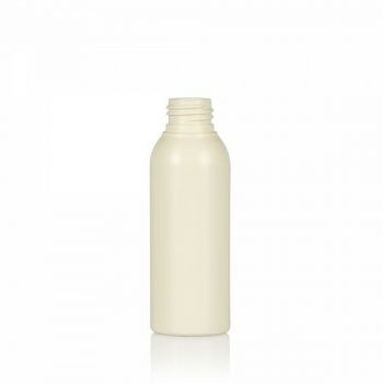 100 ml fles Basic Round 100% gerecycled HDPE 24/410
