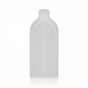 150 ml fles Basic Oval HDPE naturel 24.410