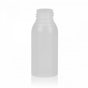 50 ml fles Basic Round HDPE naturel 24.410