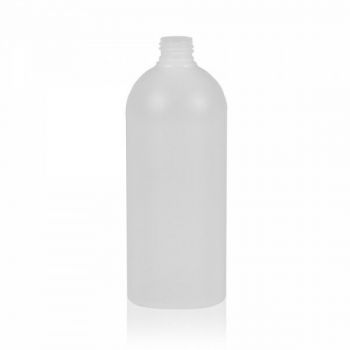 500 ml fles Basic Round HDPE naturel 24.410