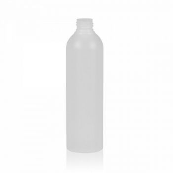 250 ml fles Basic Round HDPE naturel 24.410