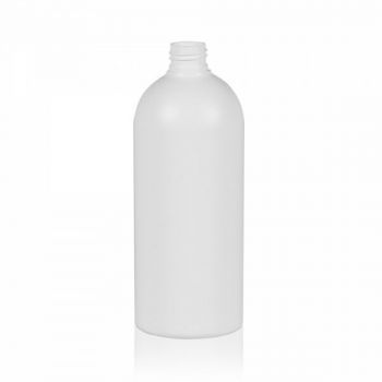 500 ml fles Basic Round HDPE wit 24.410