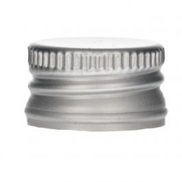 Screwcap Aluminiumg silver PP18