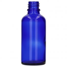 50 ml Dropper glass blue DIN18, 55g