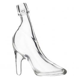 40 ml Womens Heel glass clear Swing-Top Mini , 120g