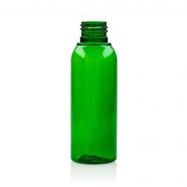 100 ml fles Basic Round PET groen 24.410
